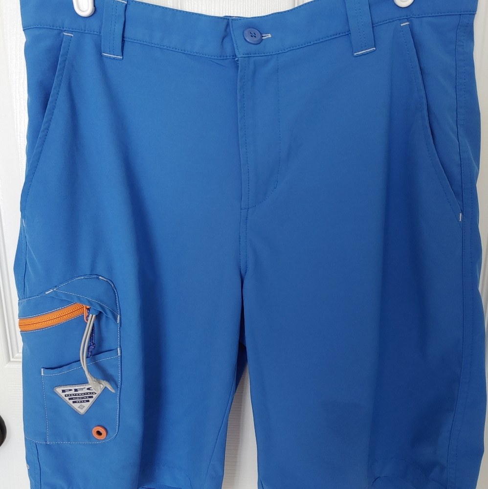 Columbia PFG Shorts in Vivid Blue